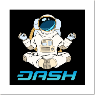 Dash Crypto Cryptocurrency Dash  coin token Posters and Art